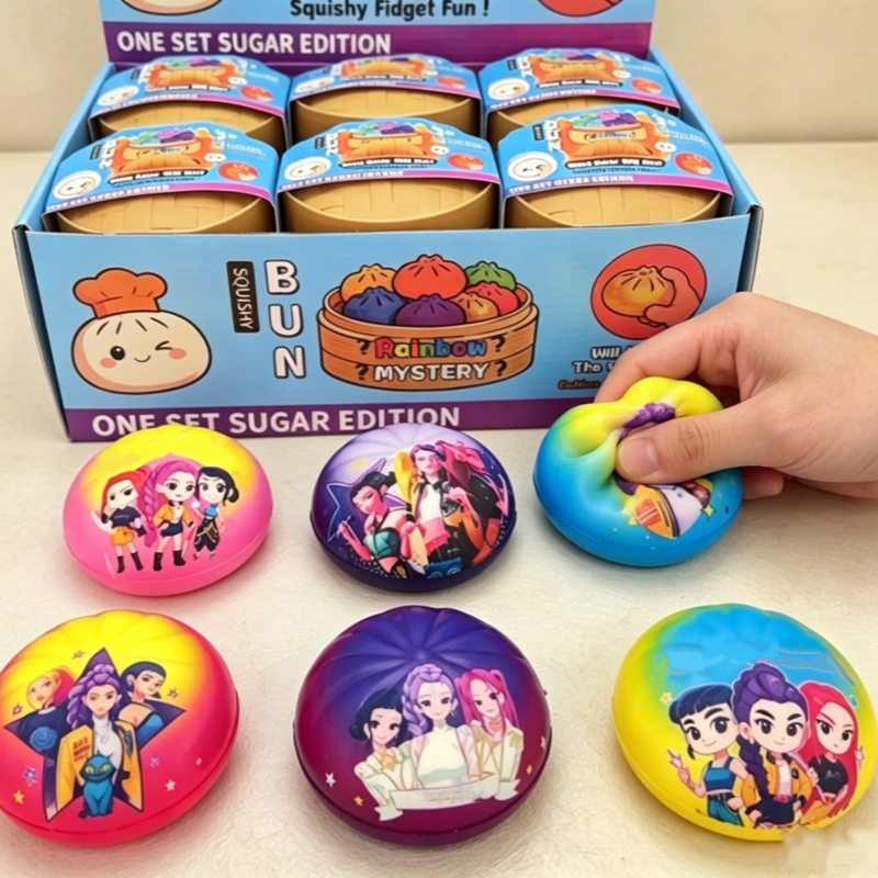 Desk Accessories - Kpo Squishy Dumpling Rumi, Bola Antiestrés
