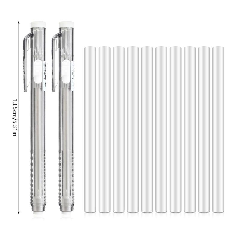 12 borradores en forma bolígra - Retractable Eraser Pen Click reseña y precio