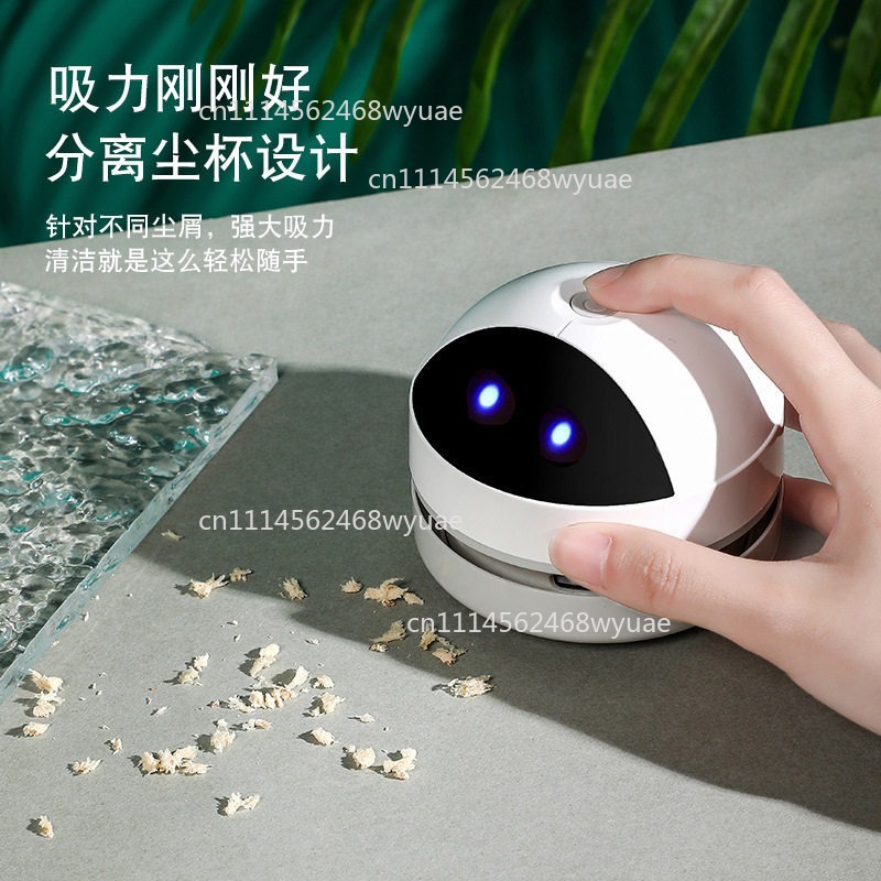 Aspiradora Inalámbrica de Alta - Mini Desktop Vacuum Cleaner For Eraser Dust reseña y precio