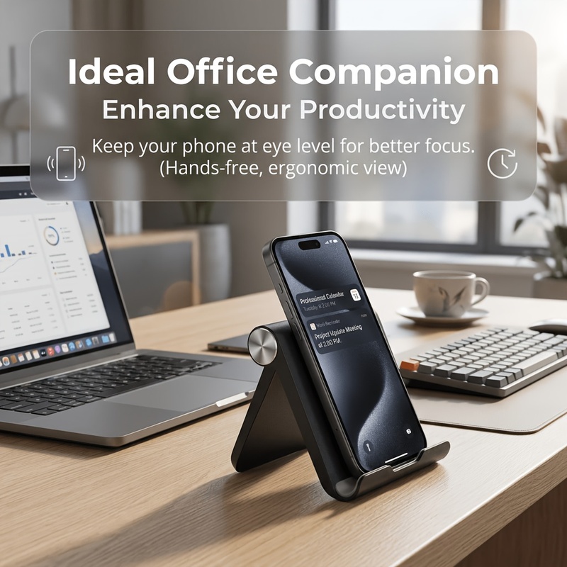 Soporte Plegable para Teléfono - Desk Accessories reseña y precio