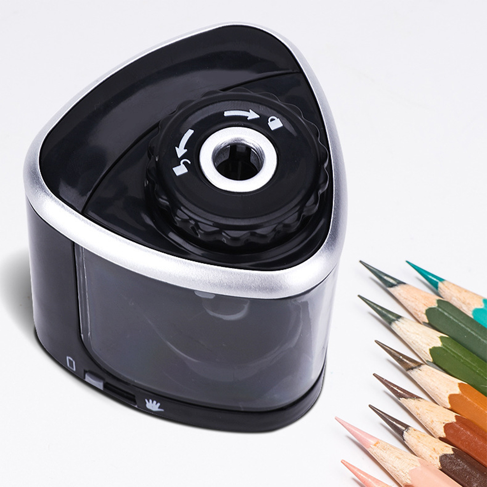 Sacapuntas eléctrico portátil, - Electric Pencil Sharpener Usb reseña y precio