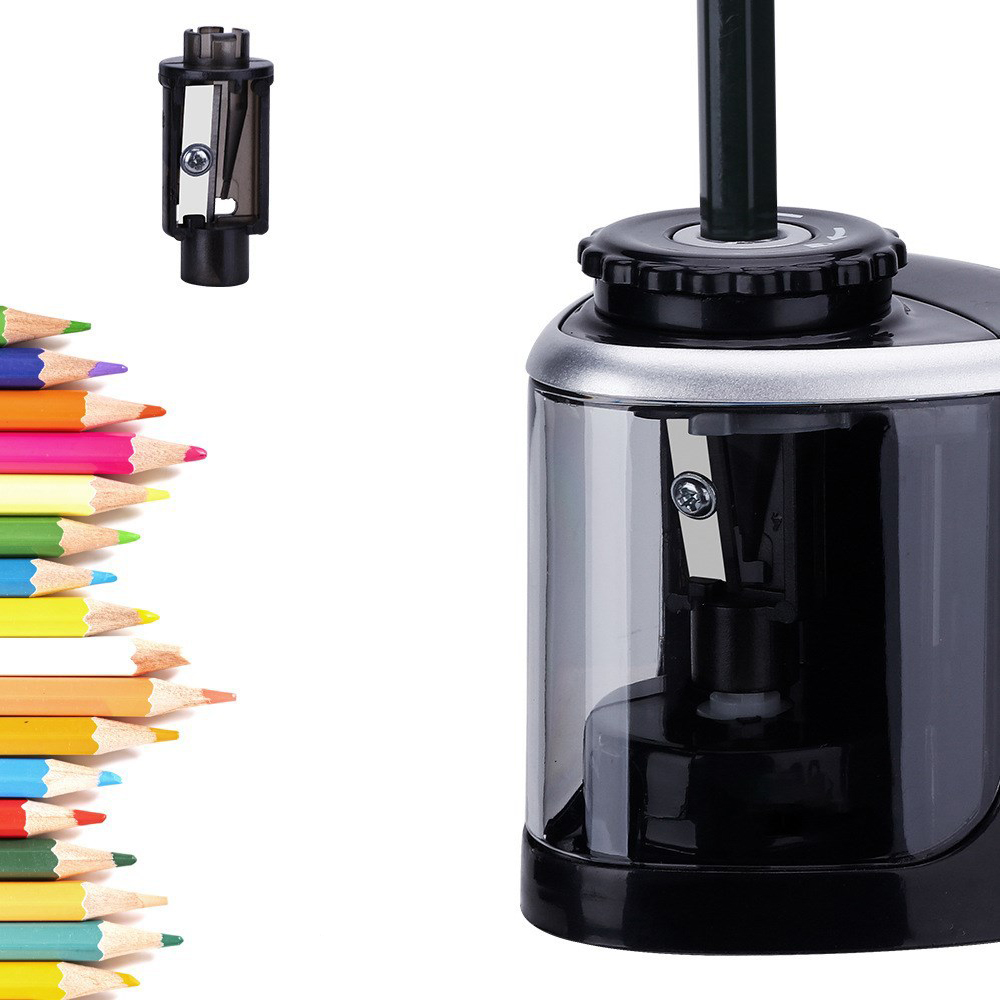 Sacapuntas eléctrico portátil, - Electric Pencil Sharpener Usb reseña y precio