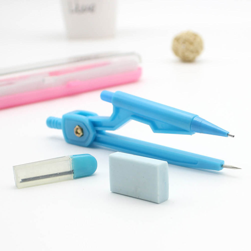 Juego de 3 compases automático - Math Geometry Set With Compass reseña y precio